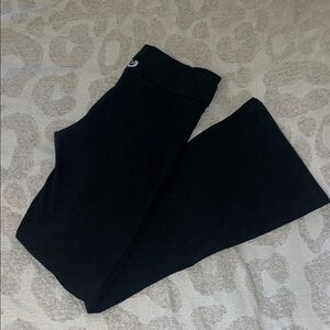 PINK Black Yoga flare Pants